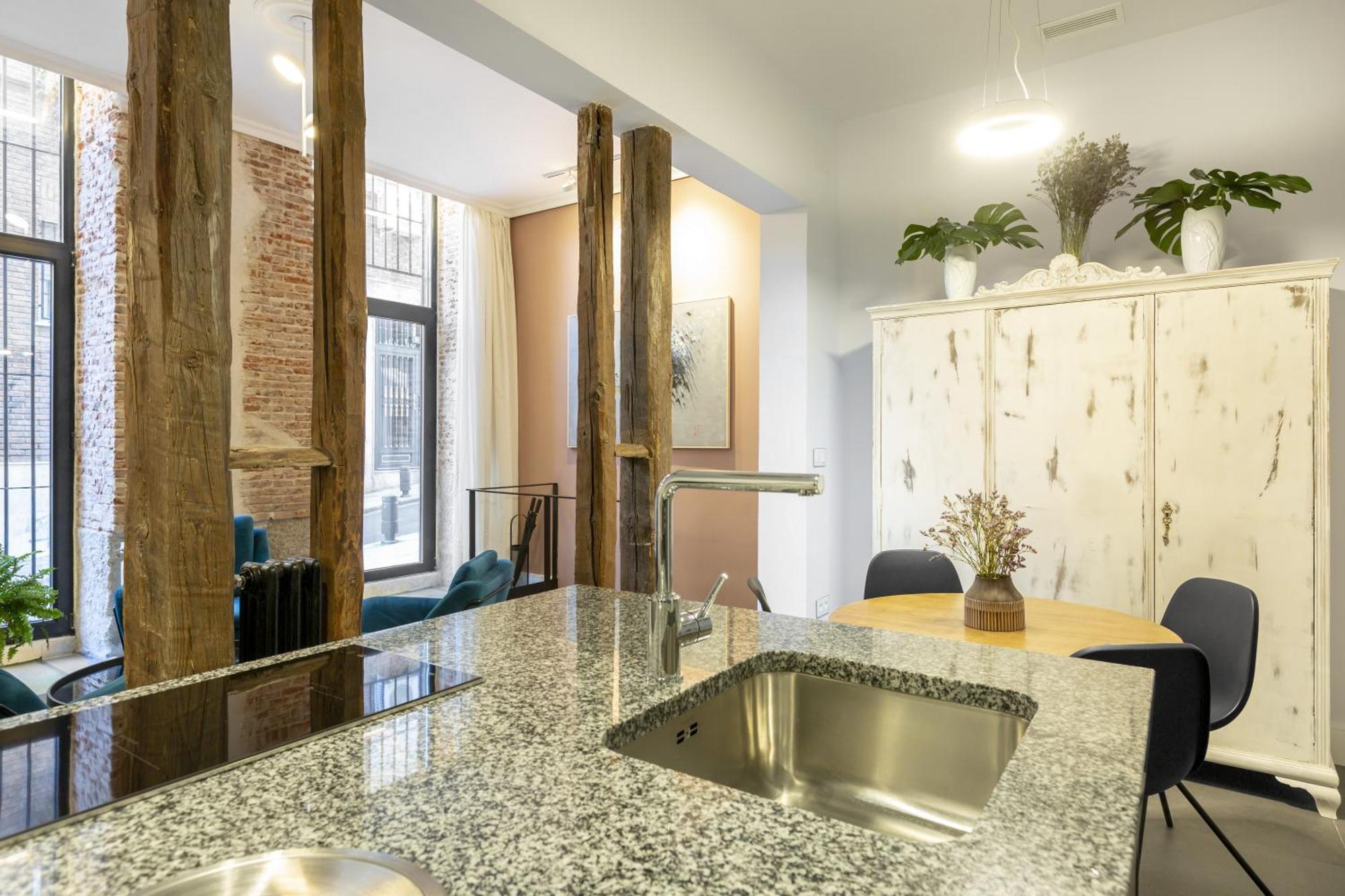 Apt Centrico Y Tranquilo De 2 Hab Madrid Exterior foto